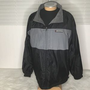 South Pole men’s black/gray reversible jacket.